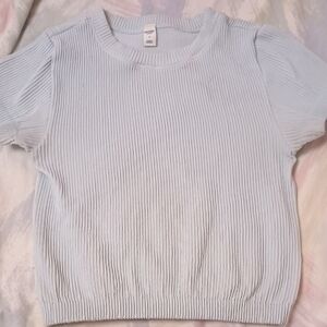 Arizona Jean Company Light Blue Crop Top